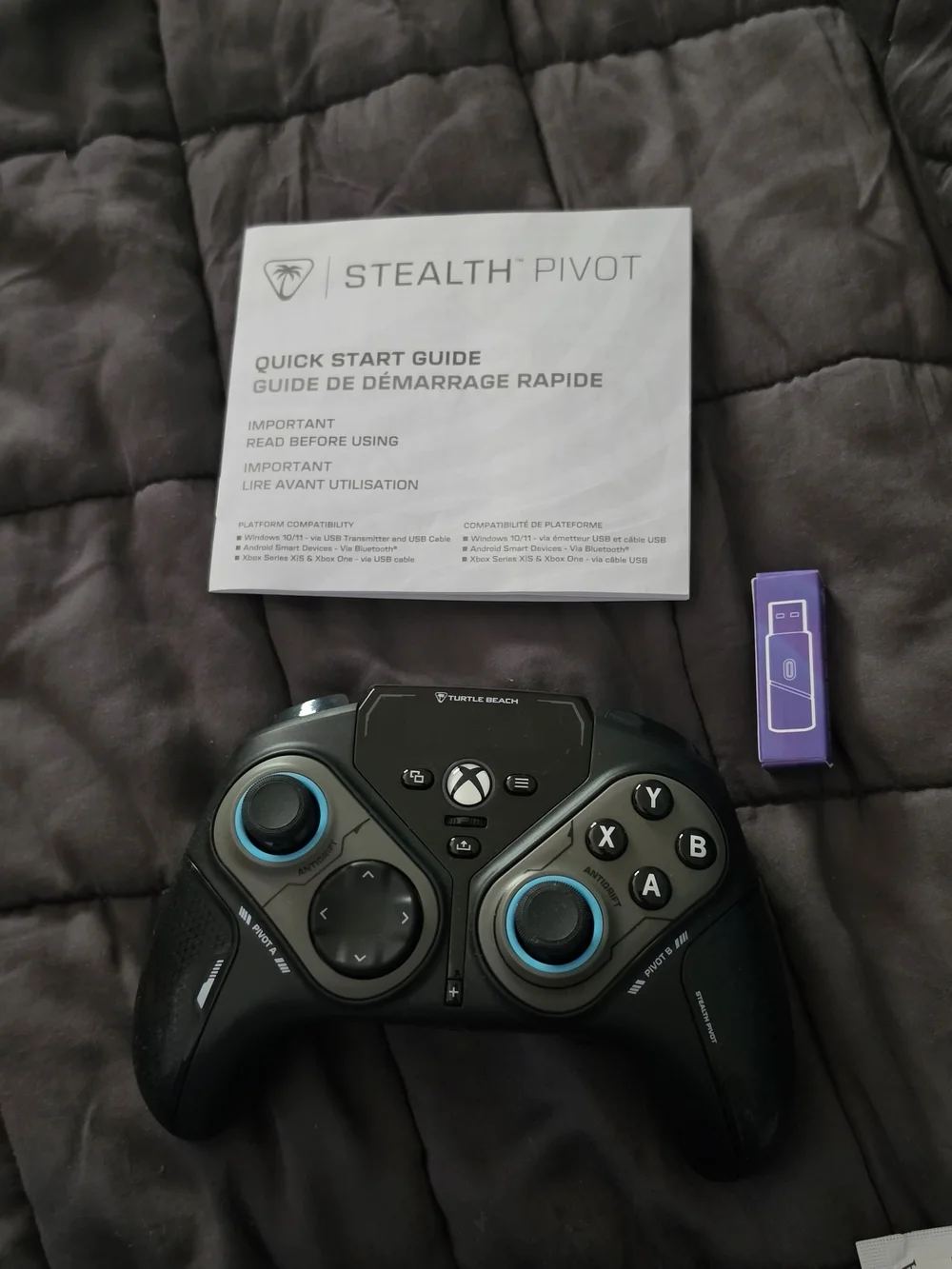 Turtle Beach Recon Controller - Black with Teal Accents